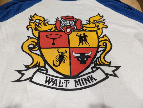 1993 Walt Mink Shirt Front